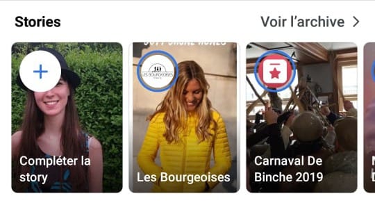 Stories Facebook
