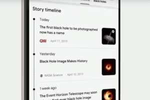 Timeline Google News