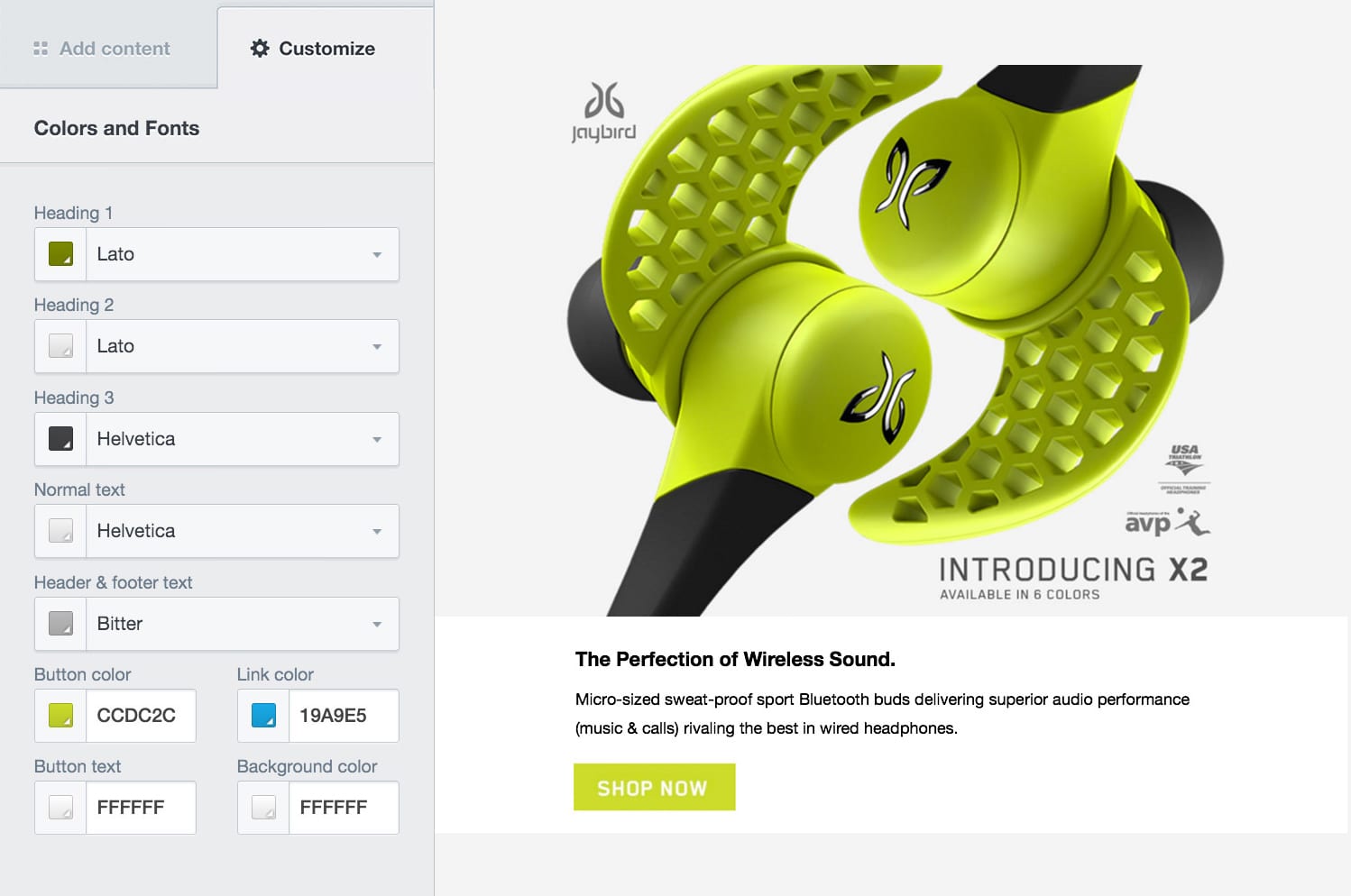 Outil d'emailing Campaign Monitor