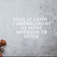 Béton Déco : publication Facebook aménagement
