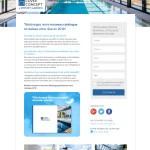 Cover Concept : landing page catalogue