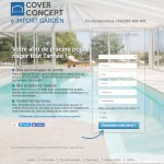 Cover Concpet : landing page devis