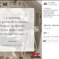 FT Châssis - Facebook Ads : citation