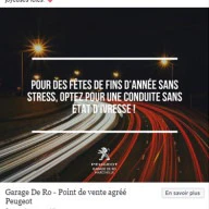 Garage De Ro - Publication Facebook 6