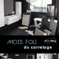 Servimat : publication Facebook sur le mois fou du carrelage