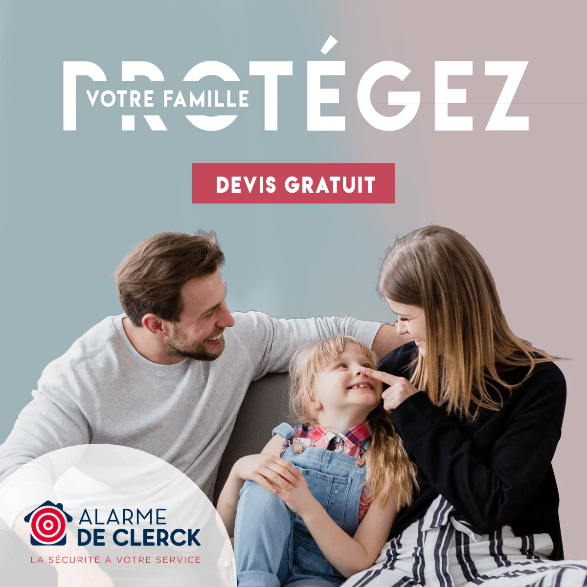 Alarme De Clerck : pub Display