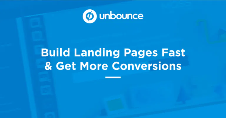 Unbounce interface