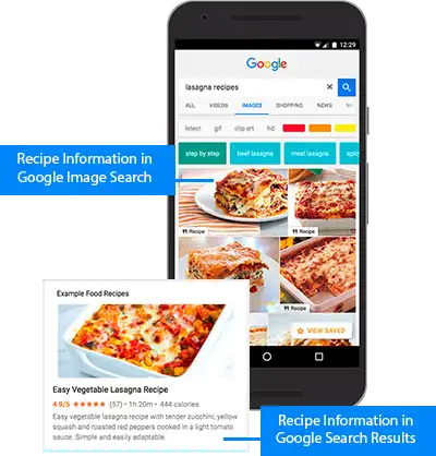 Données structurées en SEO pour recette de cuisine